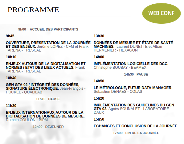 programme journee technique replay 18