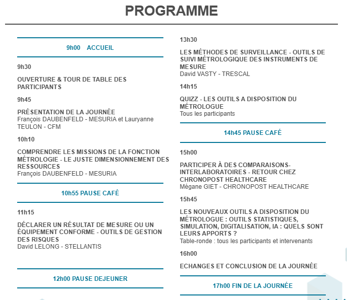 programme journee technique replay 32