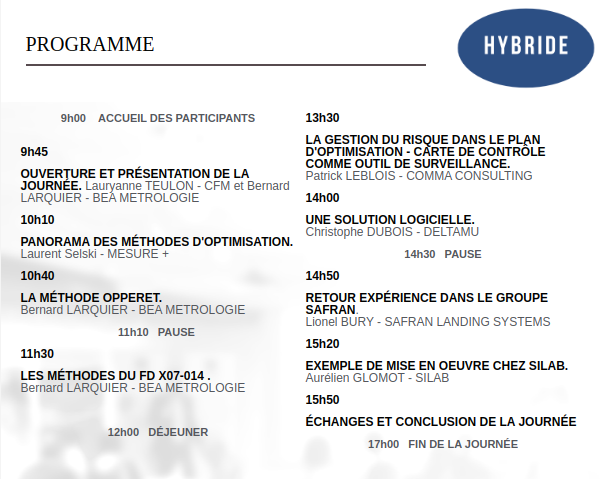 Programme JT23-6