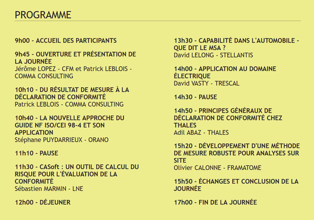 programme journee technique replay 10